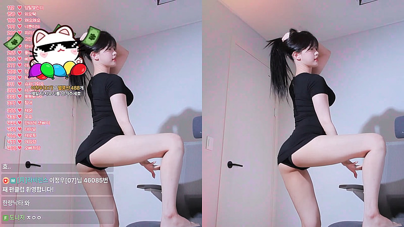존예 여캠 BJㅁ월 One Piece 속바지 Under Butt Erotic