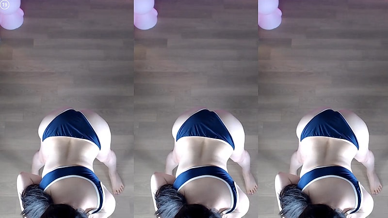 귀요미 BJㅎ또 Bloomers 의상 토실토실한 몸매