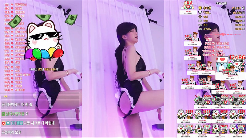 Big Ass 뚫린 Skirt 보댕이 BJㅁ월 Highlight