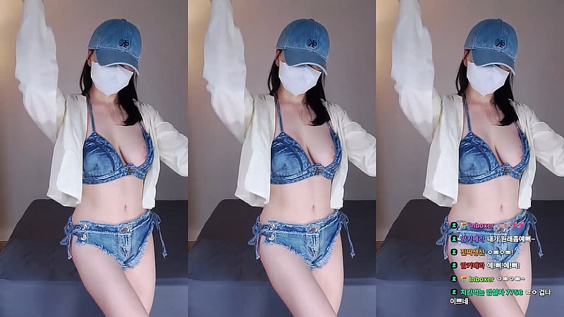 글래머 BJㅆ쿠 연한 핑크색 꼭지 노출 실수