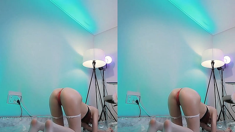 Hot한 T팬티만 입고 춤추는 여캠 BJㅈ아