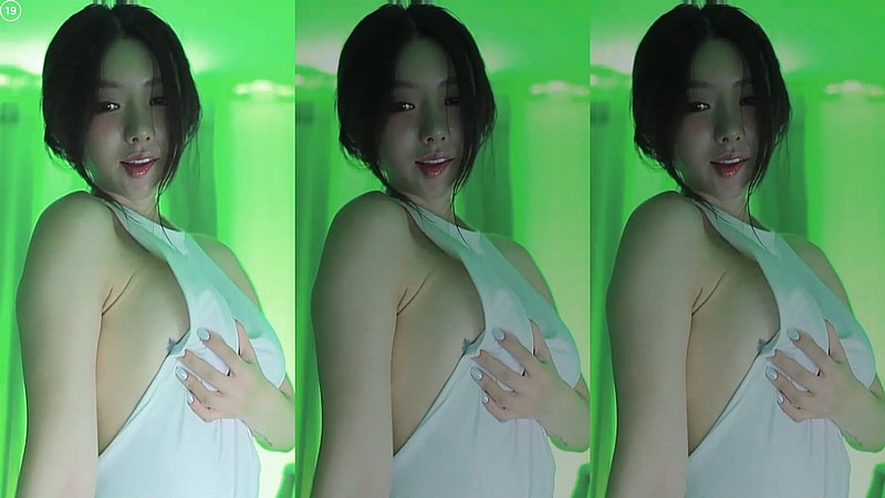 농염한 BJㅂㅋ스 White 속바지 No Bra 옆Big Tits