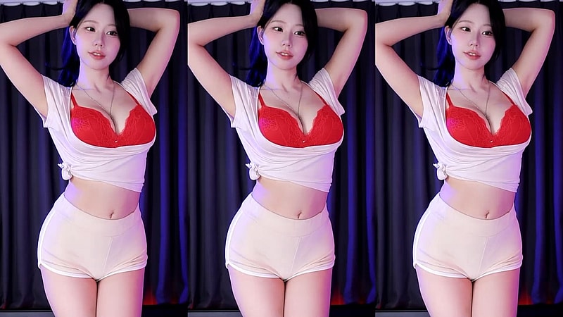 돌핀팬츠가 꼴리는 엉벅지 몸매 BJㅎㅇ파